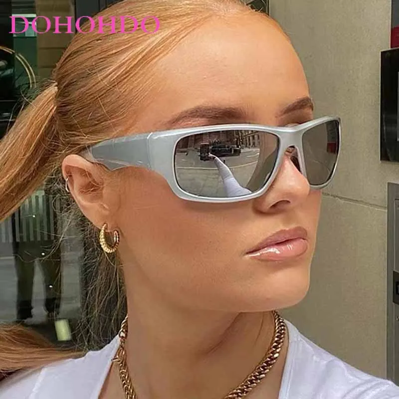 

Vintage Luxury Brand Design Y2K Sunglasses Women Fashion Rectangle Sunglass For Trendy In Outdoor Sports Unisex Sunglass UV400