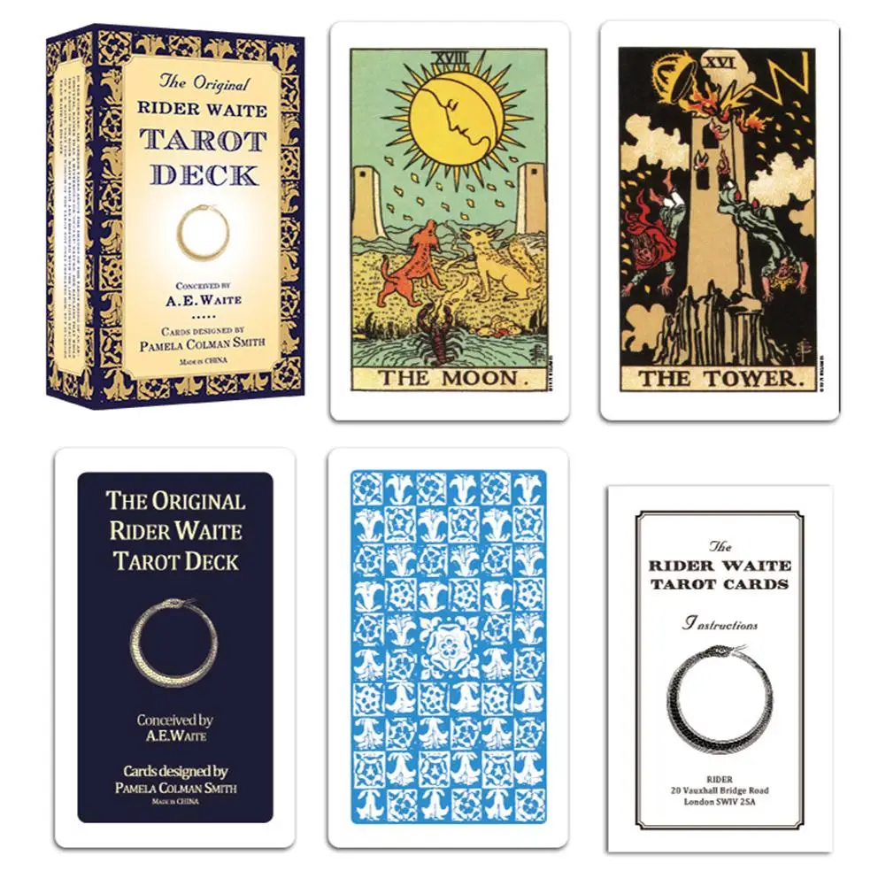 The Original Rider Wait Tarot Deck Full English Tarot Cards Game Tarot Playing Card Board Game