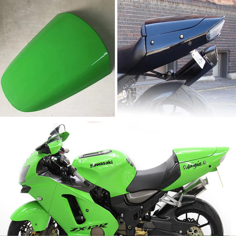 

Motorcycle Pillion Rear Passenger Seat Cowl Cover For 2000- 2005 2006 2007 2008 Kawasaki Ninja ZX12R ZX 12R ZX-12R Black Green