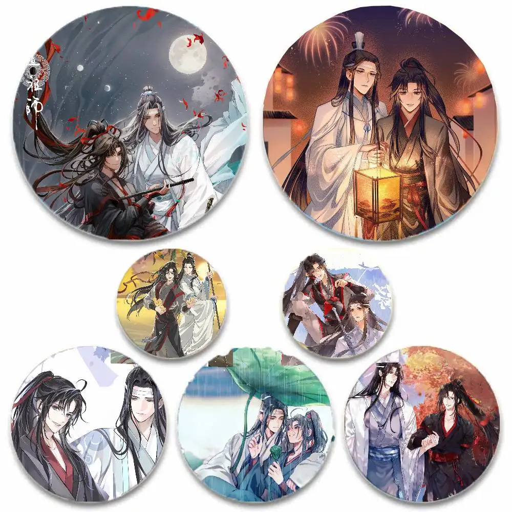 Anime Grandmaster Mo Dao Zu Shi MDZS Pins Brooch Cartoon Badge For Friend Backpack Clothes Collect Accessories Jewelry Gift