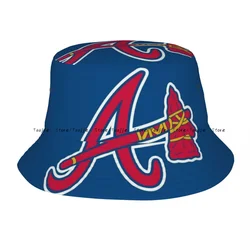 Atlanta Braves Bucket Hat Bob Fisherman Cap Outdoor Travel Sun Visor Fashion Panama