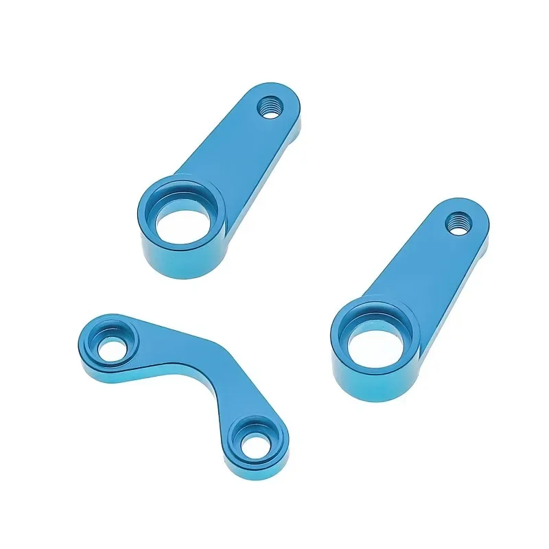 Racing RC Truck Car Steering Arms Steering Bridge Set for 1/10 Tamiya DT-04 Fighter NXGEN Upgrades Parts Accessories