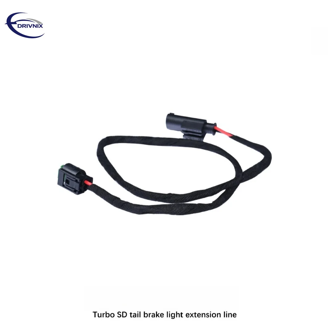 Car Rear Spoiler Tail Brake Light Extension Cable For Porsche 992 Turbo SD 2019‑UP Exterior Conversion Modified Parts