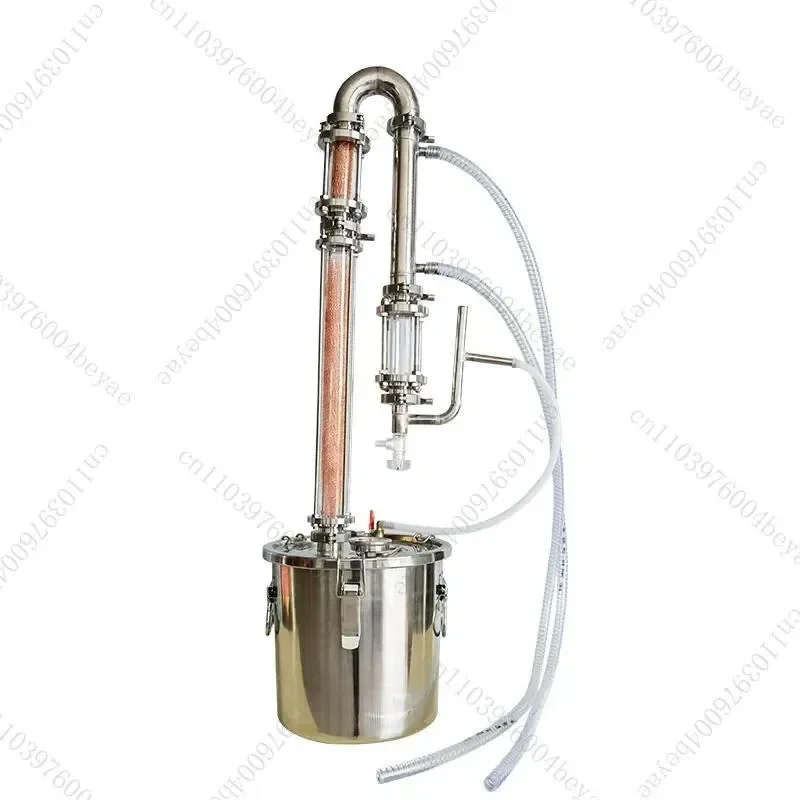 Distilled water machine Small household still Refining essential oil Distillation Baijiu equipment Rose hydrosol machine