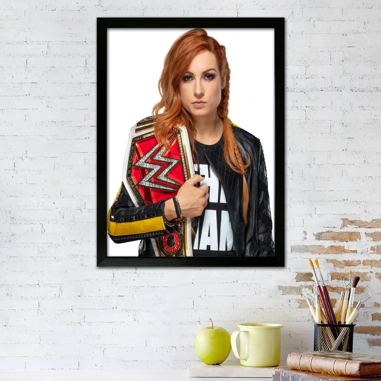 becky lynch Canvas Art Poster, Wall Art, Picture Print, Modern Family, Bedroom Decor, Posters,Decorative painting