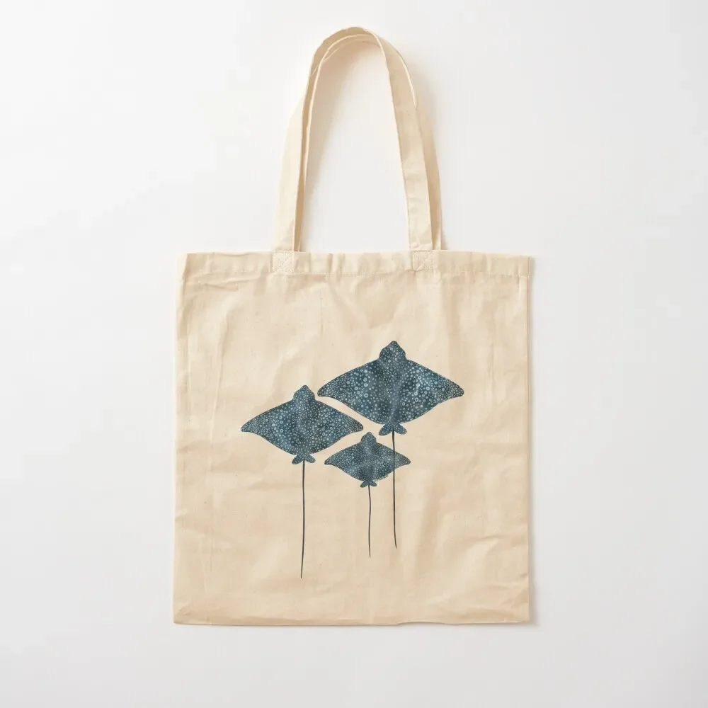 

Eagle Ray Trio Tote Bag Custom bag canvas shopping bag reusable shopping Reusable bags