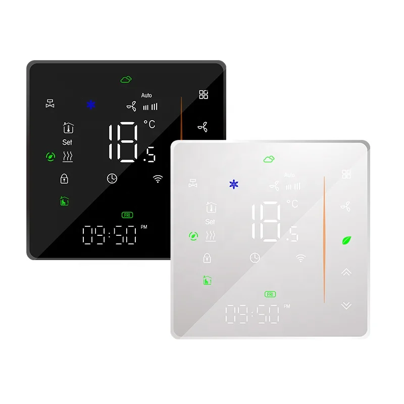 Fan Coil Home Tuya Smart Programmable Room HVAC ZIGBEE Nest WIFI Smart Lora Thermostat