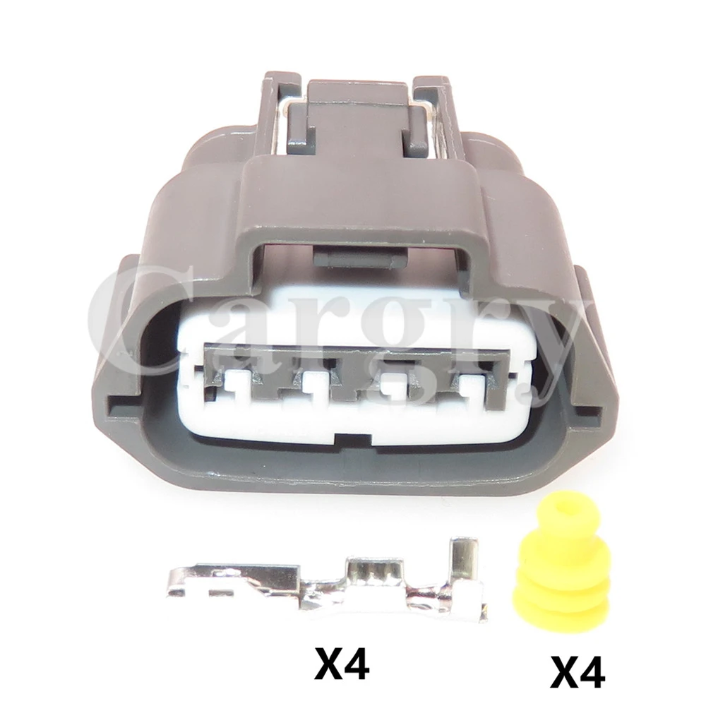 1 Set 4P Automobile Alternator Waterproof Socket 6189-0781 AC Assembly Car Cable Harness Sealed Connector Auto Parts