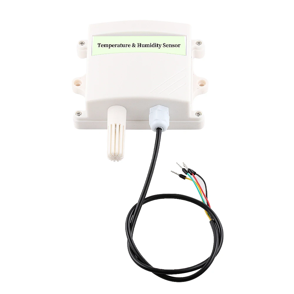 Temperature Humidity Sensor Probe with Digital Display Transmitter RS485 Analog 0-5V 0-10V 4-20mA Waterproof Temperature Sensor