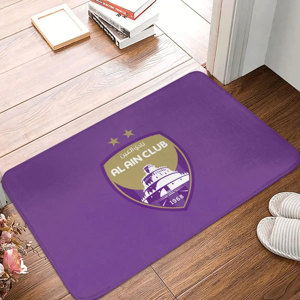 Al Ain FC Anti Slip Mat  UAE Football Club Soccer Team Home Door Memory Foam Floor Carpet  Absorbent Kitchen Bathroom Rug