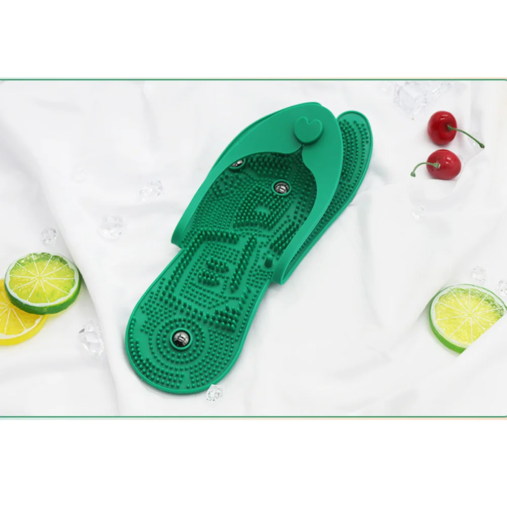 

Portable Mini Foot Massager Green Compact Size for Joint Pain Plantar Fasciitis Therapy Gift for Old Man Women Men