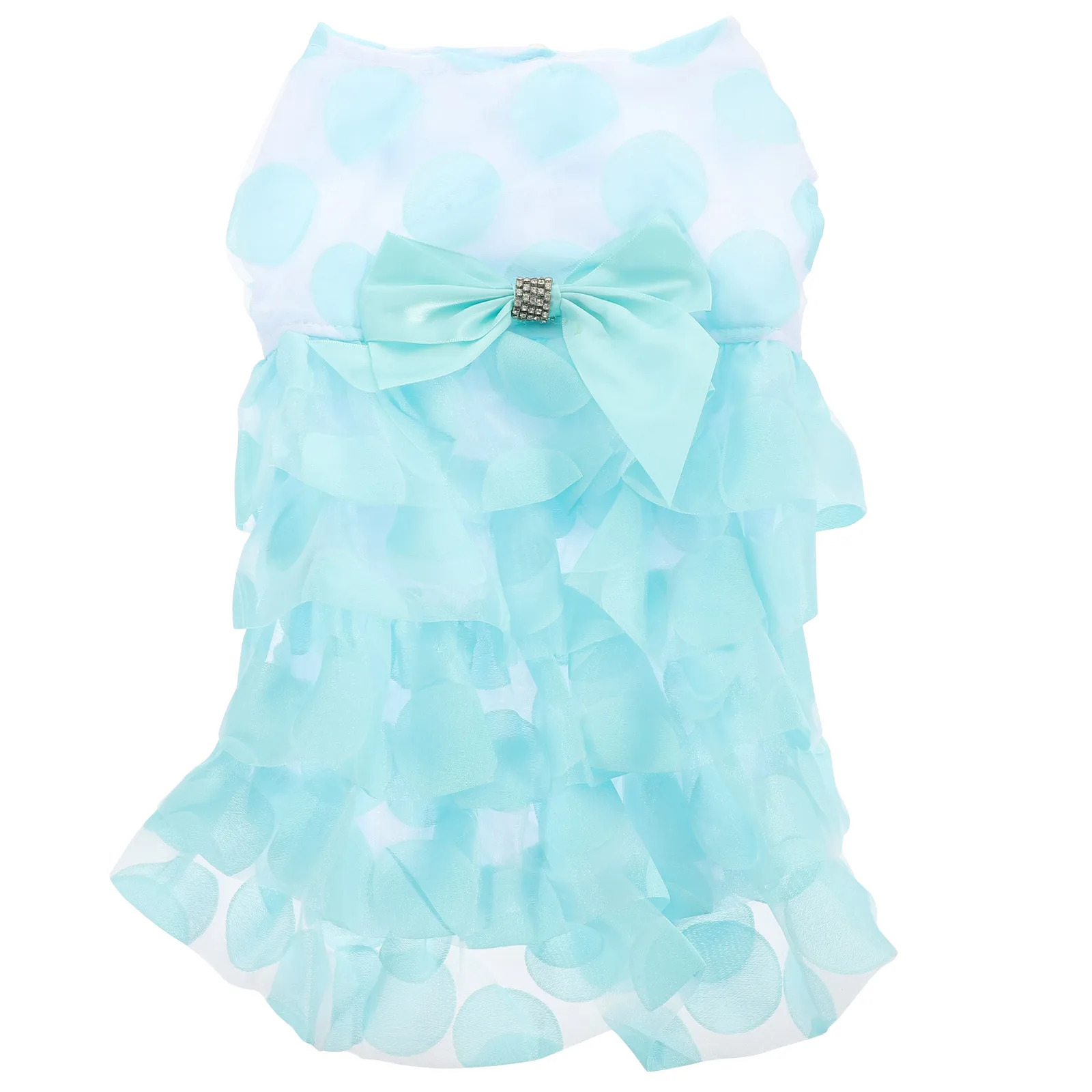 

Doggy Parton Clothes Puppy Pet Clothing Skirt Prom Outfits for Dogs Cute Purple Dress