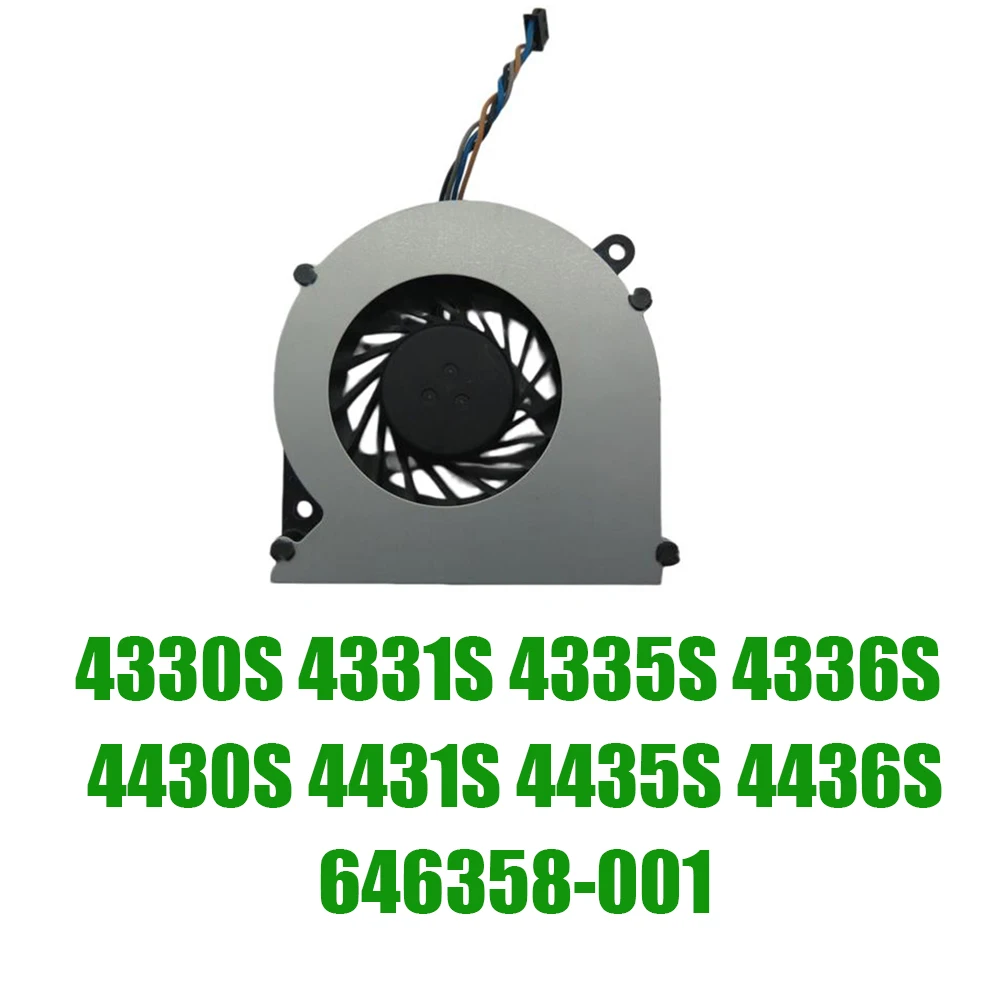 

For HP For ProBook 4330S 4331S 4335S 4336S 4430S 4431S 4435S 4436S 646358‑001 DC5V Replacement Laptop CPU Fan