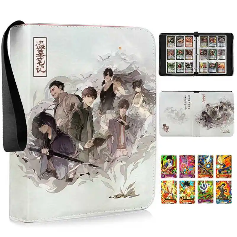 

The Lost Tomb CracklingTreasure Binder Card Book Business Card Holder Photo Album Applicable Badge Collection Children's Gift