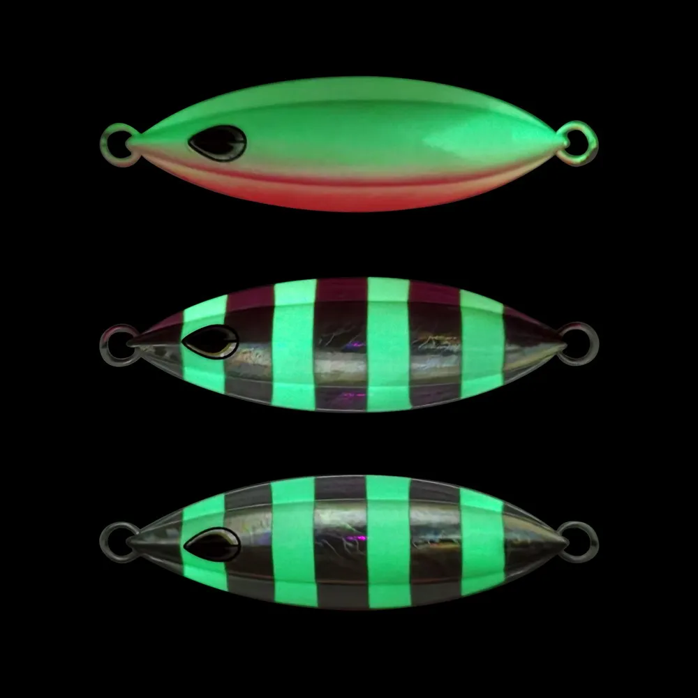 1PC Slow Jig 40g 60g 80g 100g 150g 200g Casting Jigging Lure Fishing Jigbait Spoon Metal Jig Lure Saltwater Fishing view 4