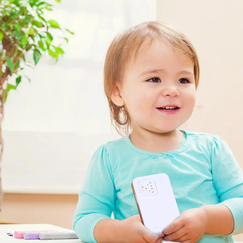 Spielzeug Telefon für Babys Musikspiel zeug Telefon Spielzeug für Kleinkinder 3-6 pädagogische Handy Spielzeug für 3-6 Jahre Kleinkinder leuchten spielen