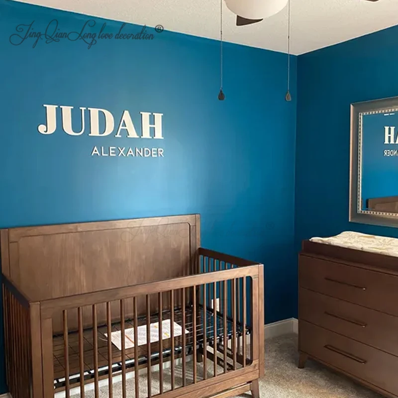 

Custom Wooden letter & Name with butterflies - Personalised Painted Wooden Letter with Name - Plaque Sign Tag