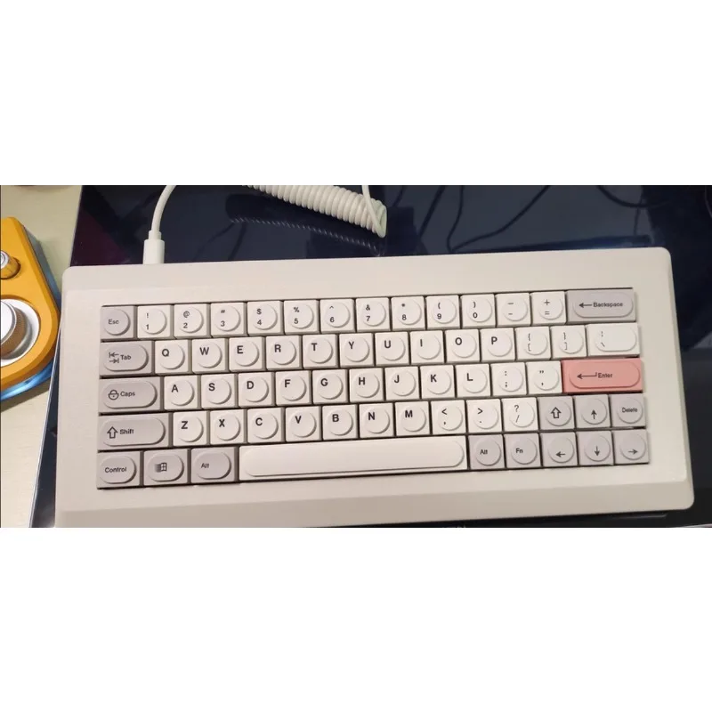 New M0100K Keyboard Shell Customized PCB Static Capacitor Inner Pot 60%, 64% Static Capacitor Keyboard Supports VIA Key Changing