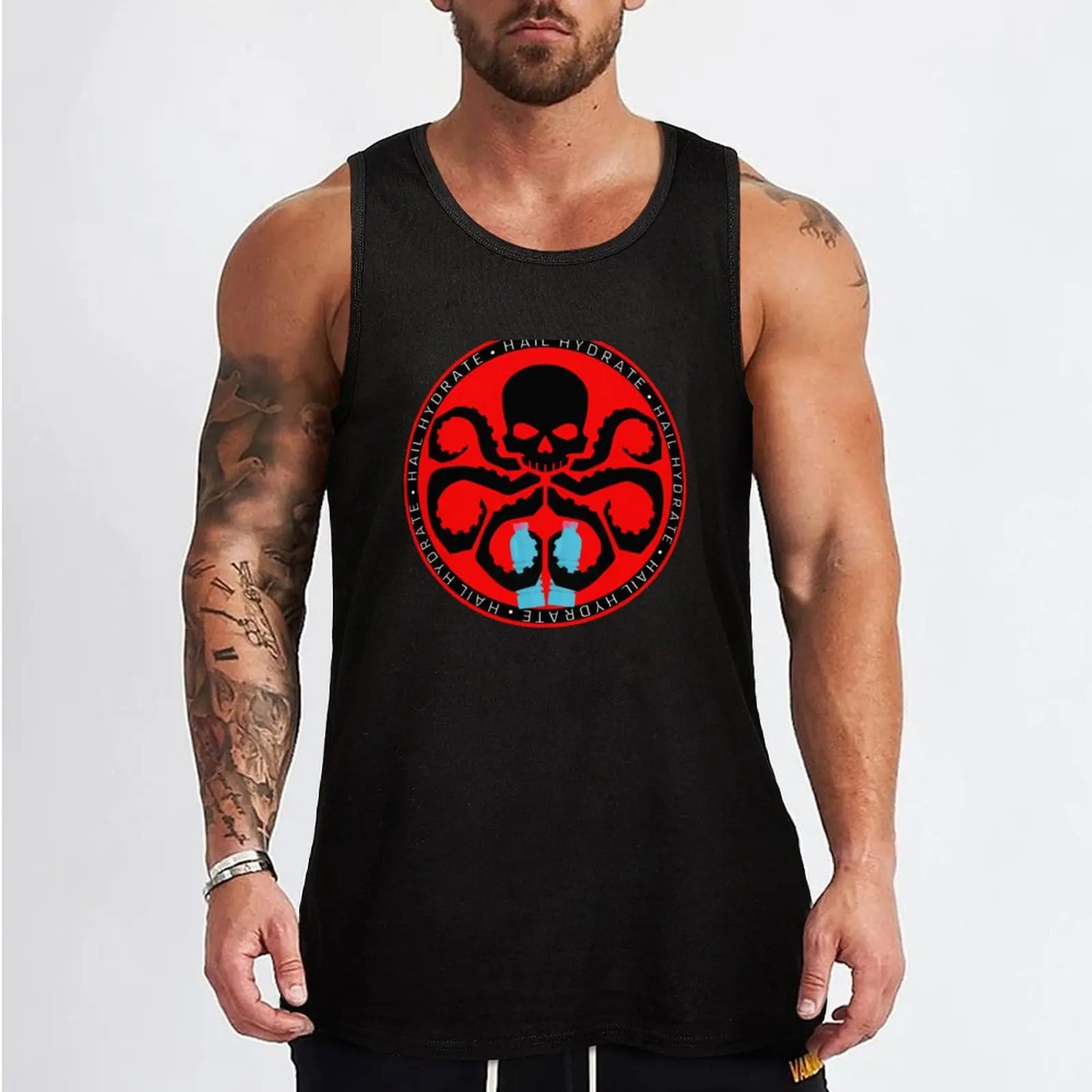 hail hydrate Tank Top Muscle fit bodybuilding