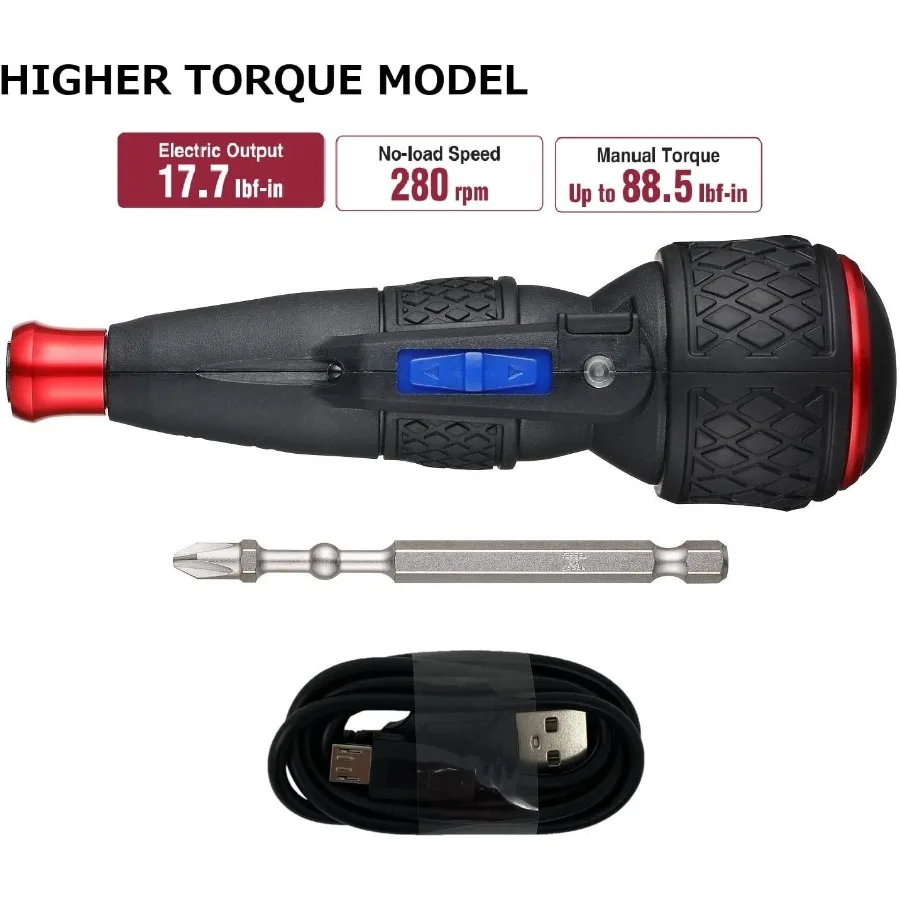 Tournevis E-ASSIST Modèle à couple élevé fabriqué au Japon No.220USB1U