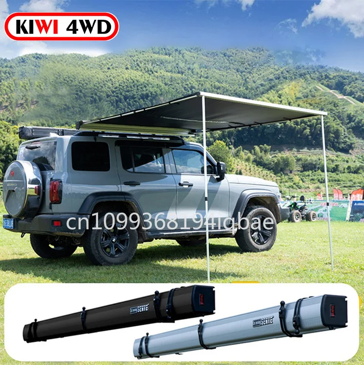 Auto-Seitenmarkise, Sonnenschutz, wasserdicht, Vinyl, Aluminiumlegierung, Seitenzelt, Auto-Seitenmarkise