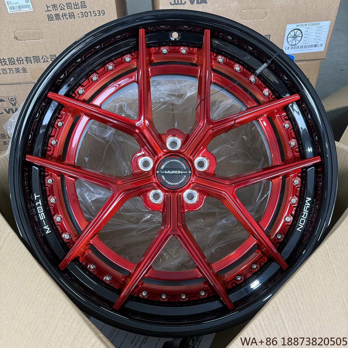 XianglunHigh-End New Two-Piece Forged Aluminium Alloy Car Wheels 18-23 Inches 20mm ET Various PCDs (5*108/112/114.3/120)