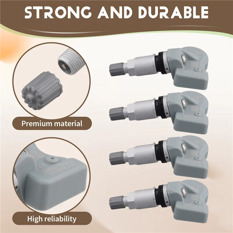 

A82M-6608064280 Автомобильный датчик давления в шинах TPMS для Geely Atlas COOL Atlas L VX11 L Galaxy L6 L7 Preface L GE11 433 МГц