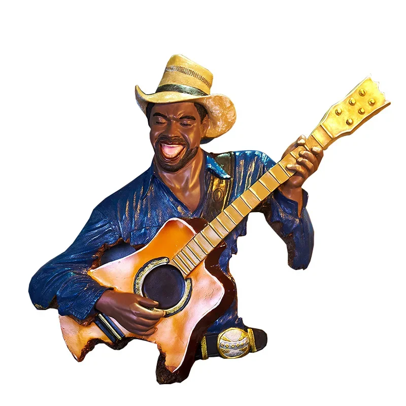 Decorazione da parete europea ciondolo bar negozio di abbigliamento decorazione da parete creativa personaggi musicali appeso a parete KTV barra trasparente