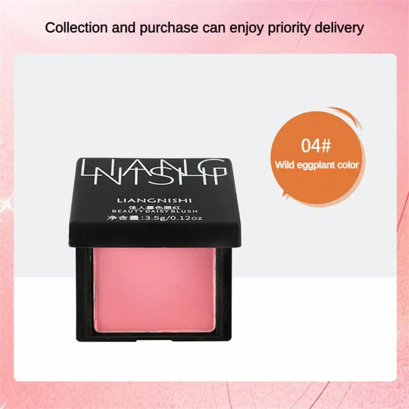 Face Makeup Face Blusher Brighten Face Soft Matte Cheek Rouge Cosmetics 1pcs Face Contour Blush Blush Powder Blush Palette