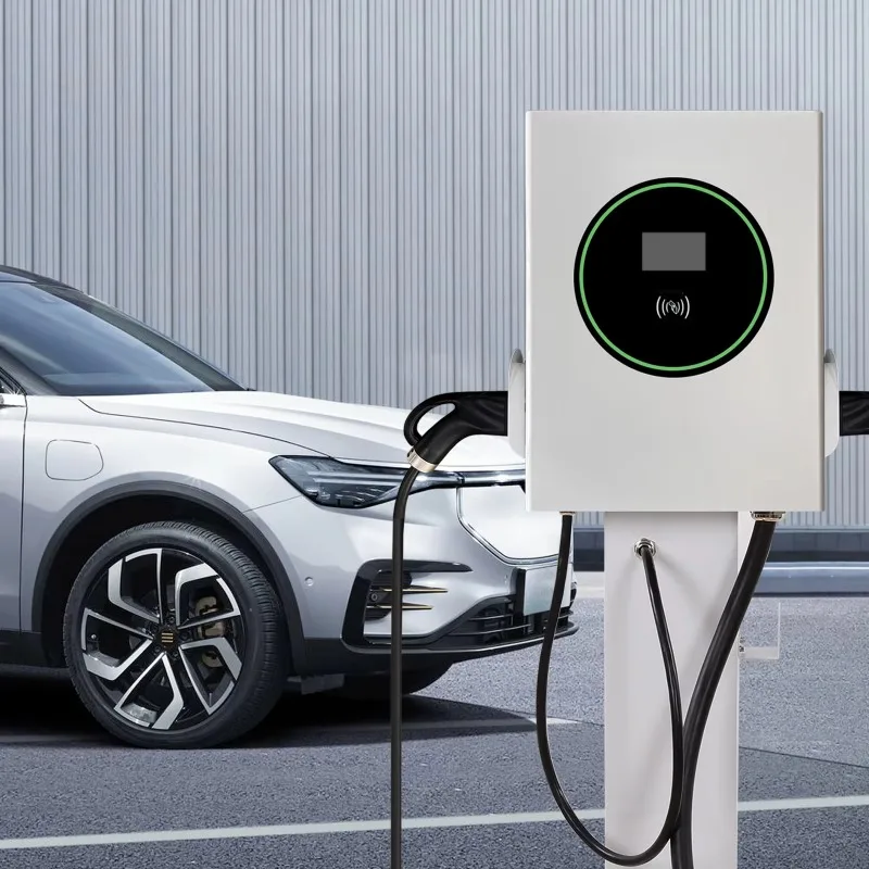 

Custom New 60kW 40kW GB/T+CCS2 DC EV Charger Dual Gun Wall-Mounted EV Charging Stations With OCPP1.6J