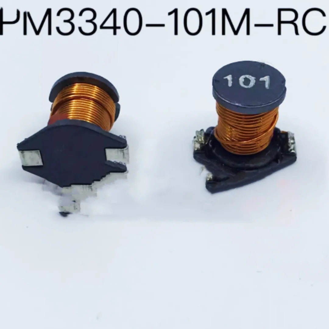 10pcs/LOT PM3340-101M 13x10x11mm 100uH SMT Elliptic Power Winding Inductance