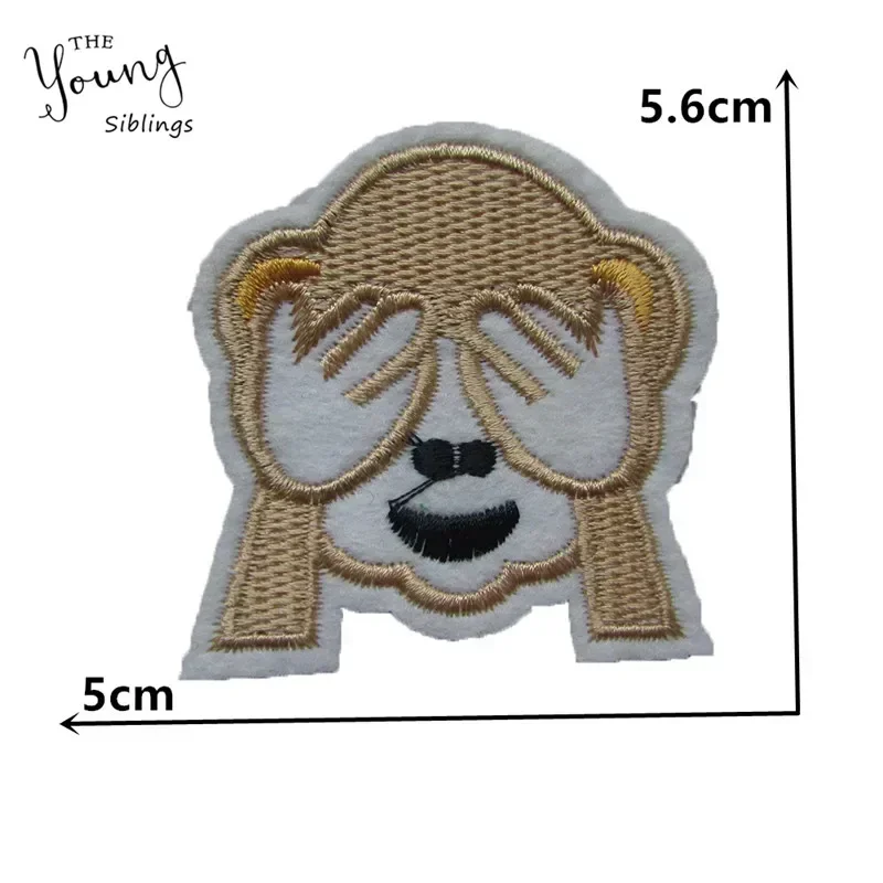 Fashion Cartoon for Clothing Iron on Patches Embroidered Sewing Applique Cute Patch Fabric Badge Garment DIY Clothing Accessory