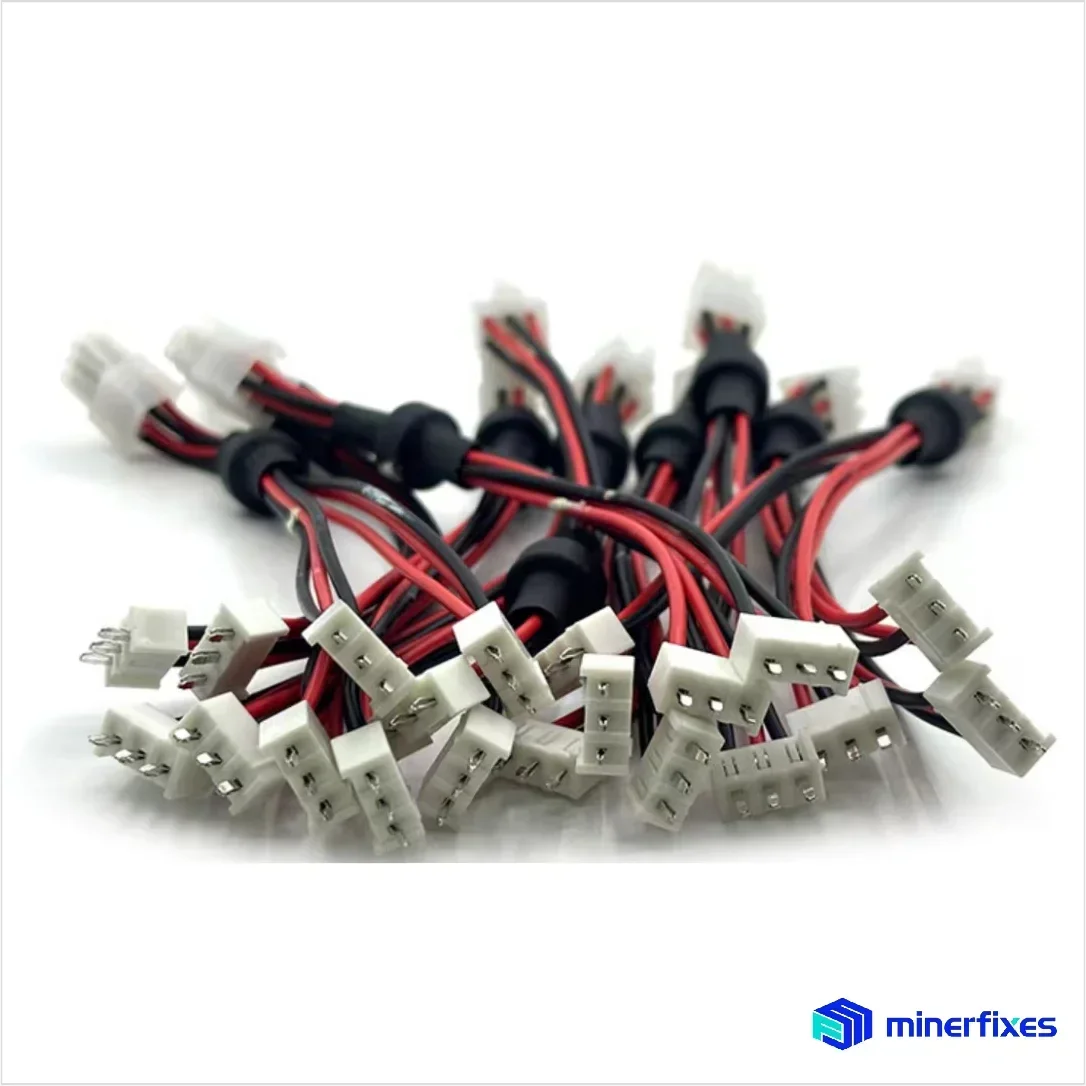 10pcs/pack Avalon Miner 1066 1166 1246 Power Signal Adapter Extend Cablebitcoins Miner Accessories