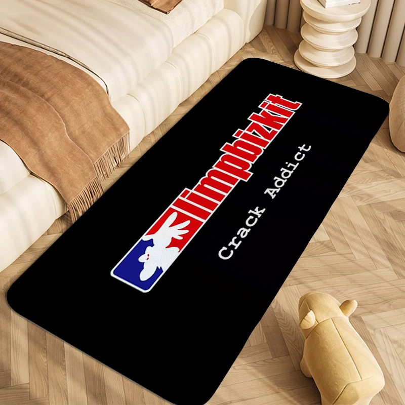 Digital Print, Carpet for Bedroom L-Limp Bizkit, House Interior Entrance Mat, Modern Home Decoration ,Funny Doormat, Rugs Baths