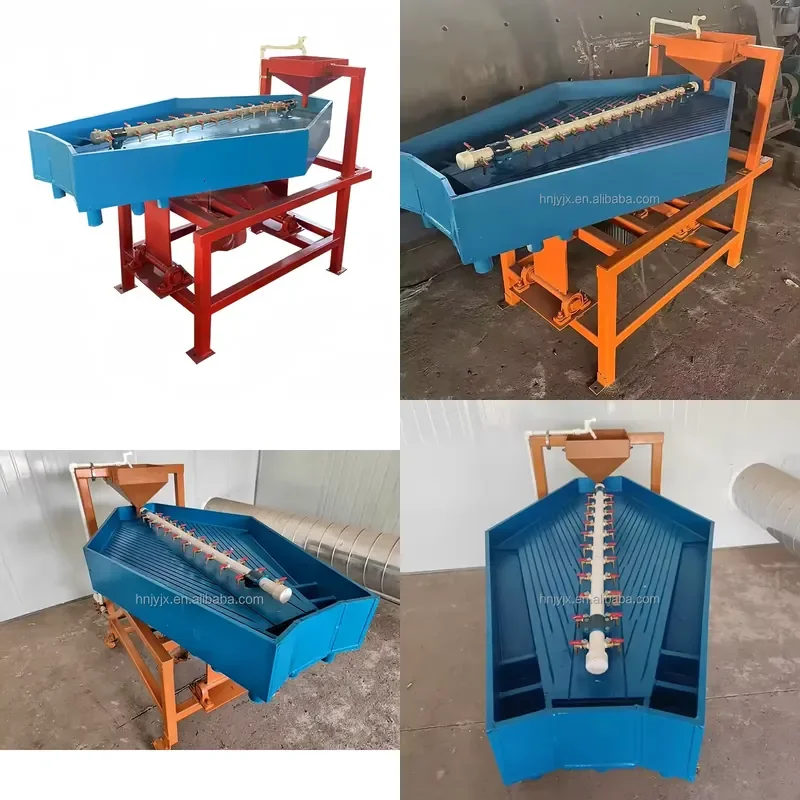 Mesa vibratoria Gemini 2026 CE de alta recuperación para separación por gravedad de arena aurífera, para minería de cobre, plata, cromo, zinc y titanio