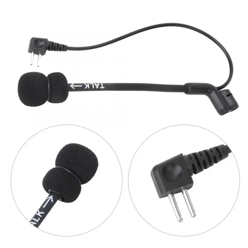 

Tactical Headset Accessorie Microphone&Pickup Sponge&Battery Cove for Pelto Comta ii/C2 Earphone Military Anti-noise Pickup