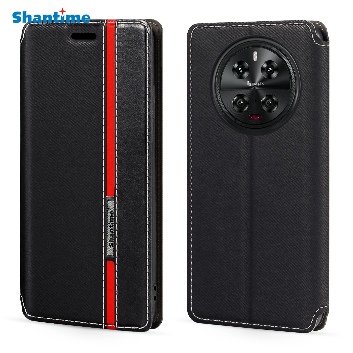 Do etui Doogee DK10 moda wielokolorowe zapięcie magnetyczne skórzane etui z klapką z uchwytem na kartę 6,67 cala