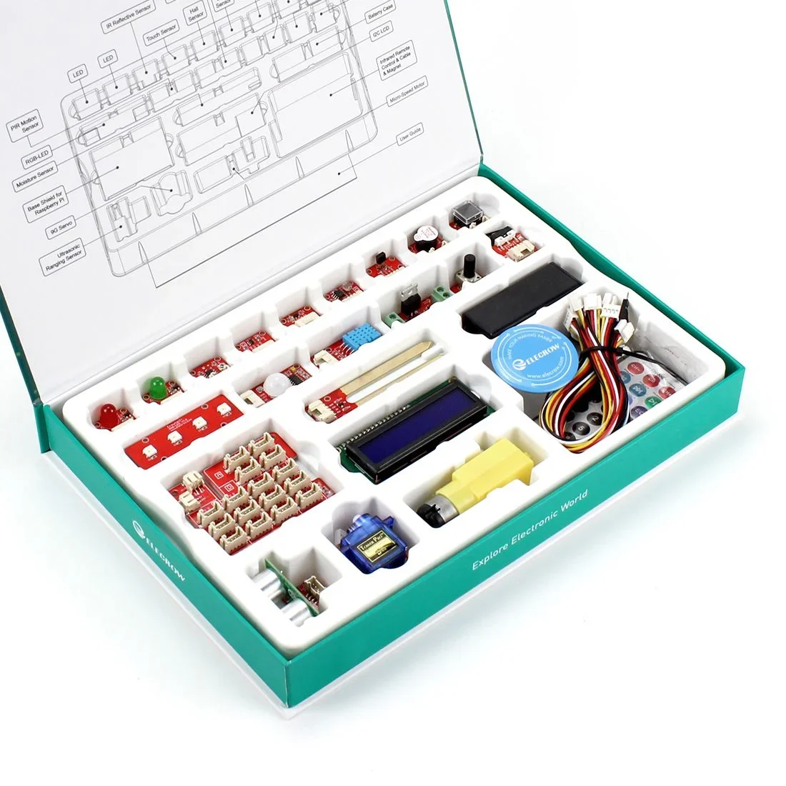 Hot Sale Crowtail Starter Kit for Raspberry Pi STEM kit for child with free shipping