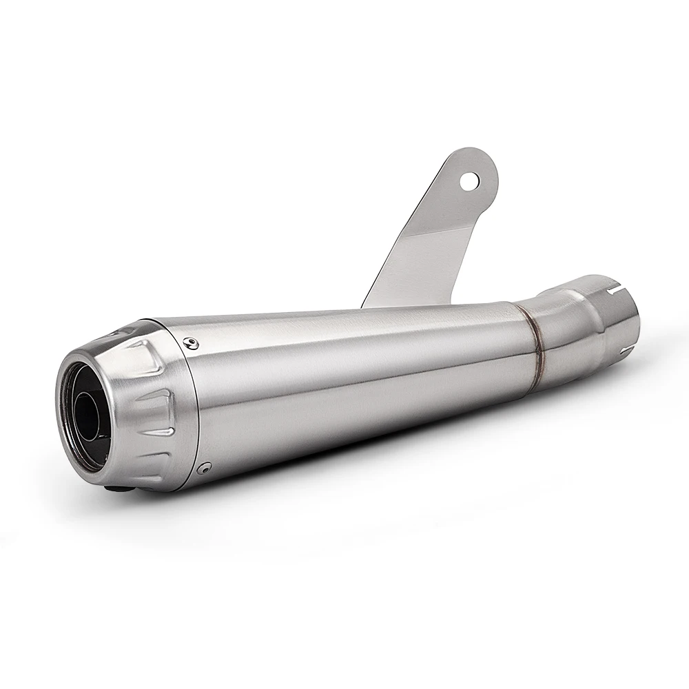 Motorcycle Muffler Motorcross Tip Escape Moto Racing 60mm For S1000RR 2019-2025 Exhaust System