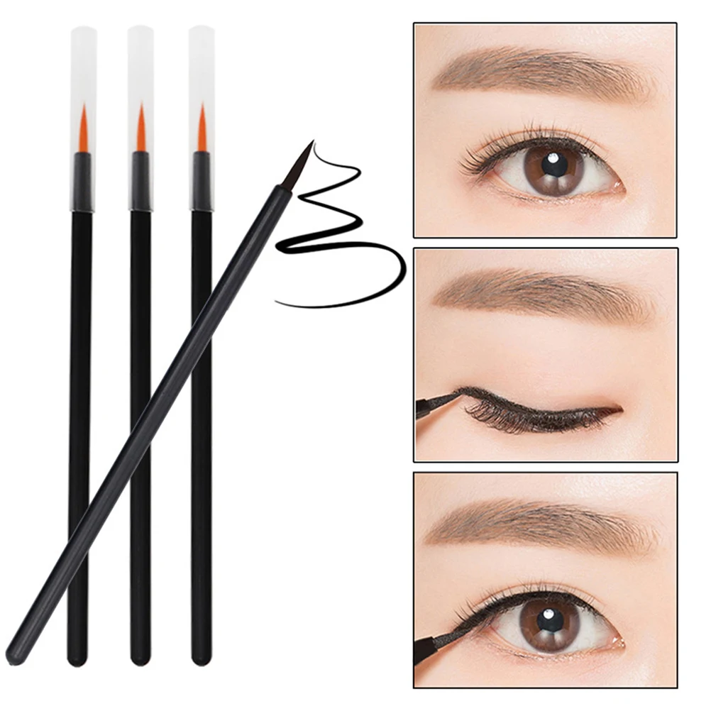 

Eyeliner Set Makeup Wands Eyelash Applicator Liquid Brush for Women Brushes Eyes Tool
