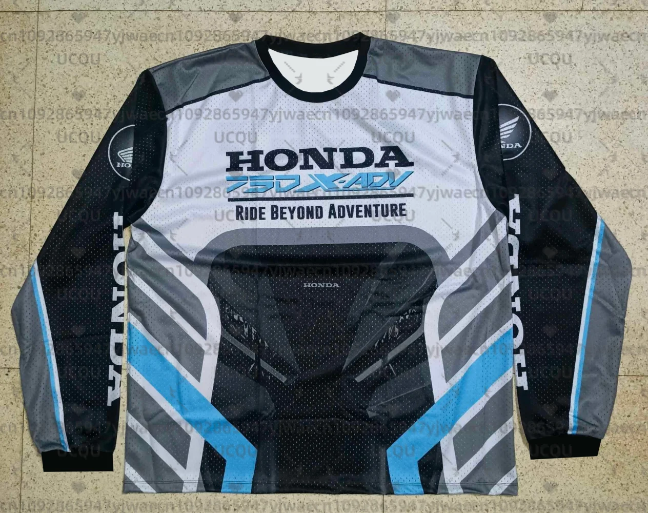 

Новая летняя быстросохнущая футболка с длинным рукавом для мотоциклистов (мужская и женская), майка Honda 750 XADV 2026 года