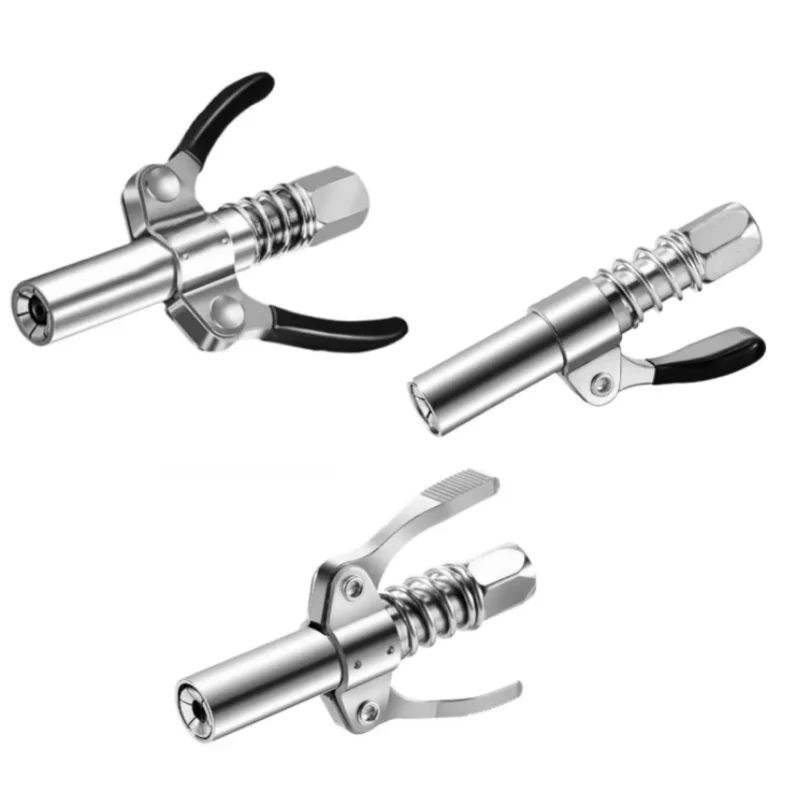 10000PSI High Pressure Grease Coupler Nozzle Hose Pump Syringe Grease Gun NPT1/8 Adapter Brake Oil Change Car Auto Repair Tool