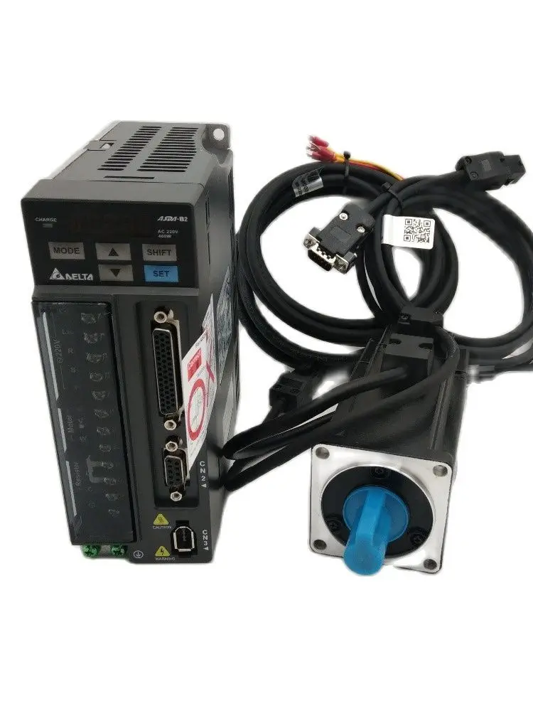 

Delta CNC 400V 1.5KW AC Servo Motor Drive kit System 7.16NM 2000r/min 130mmKeyway with 3M Cable ECMA-K11315RS+ASD-A2-1543-M