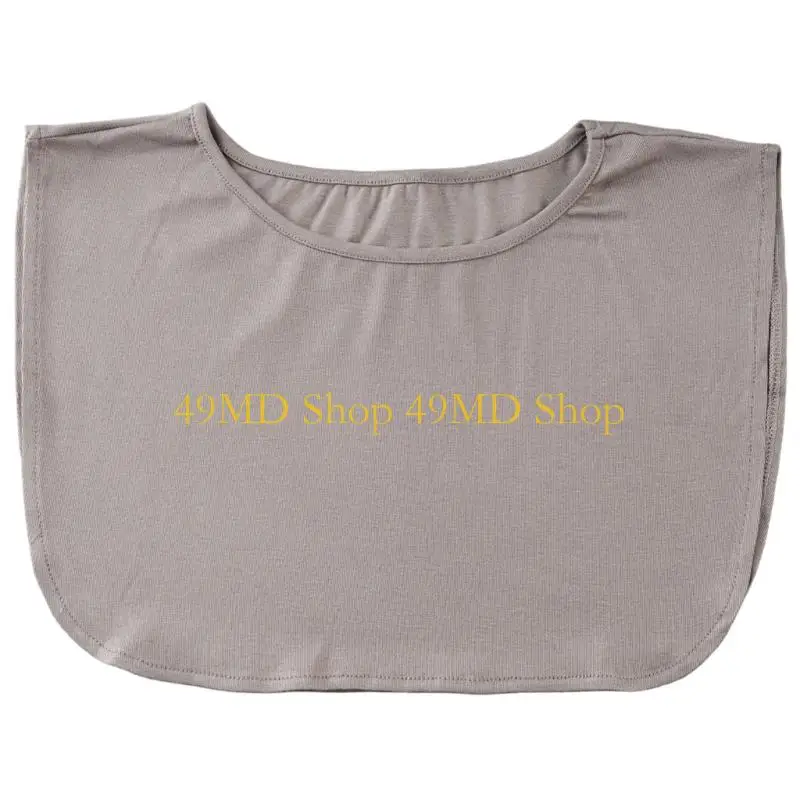 49MD Adjustable Antiexplosion Faux Collar Insert Low Cut Neckline Cover Protectors