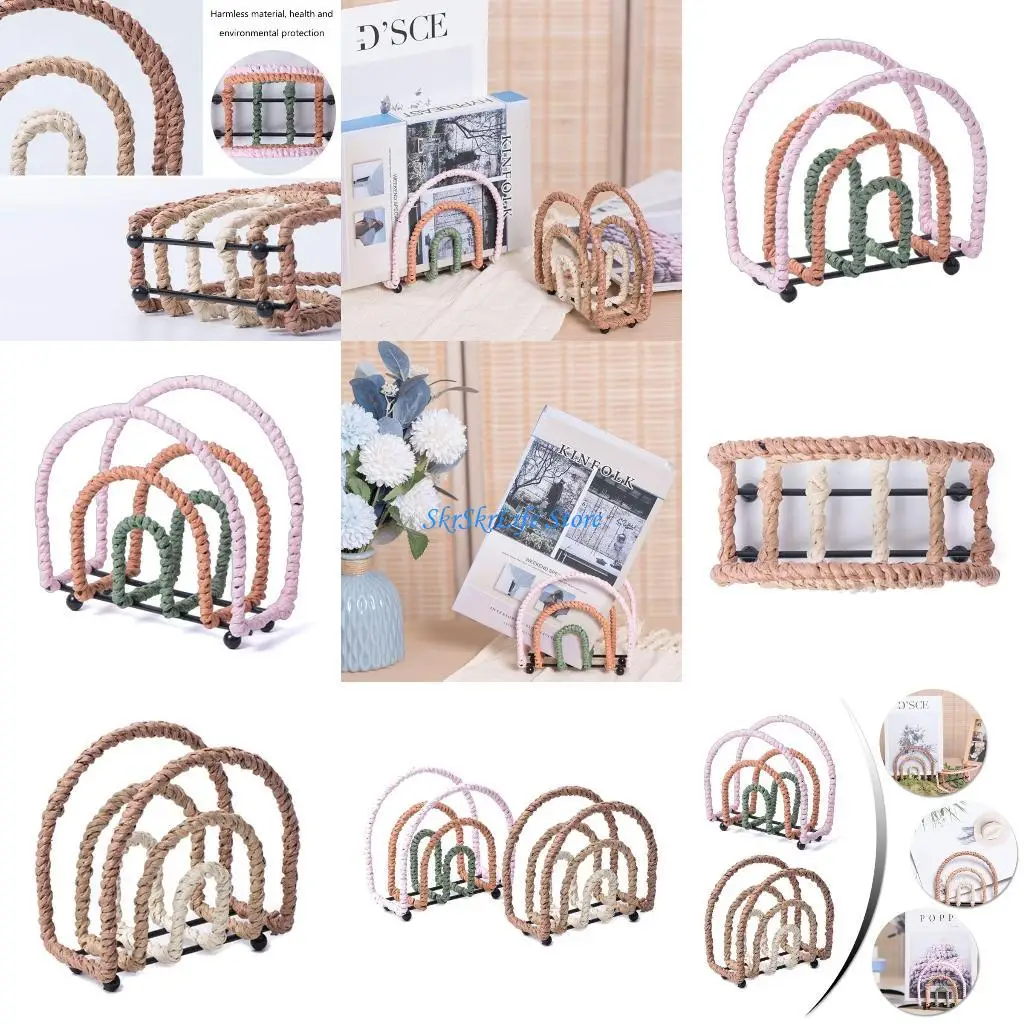 

E65E Decorative Magazine Storage Holder for Living Room, Nursery, Office Decoration