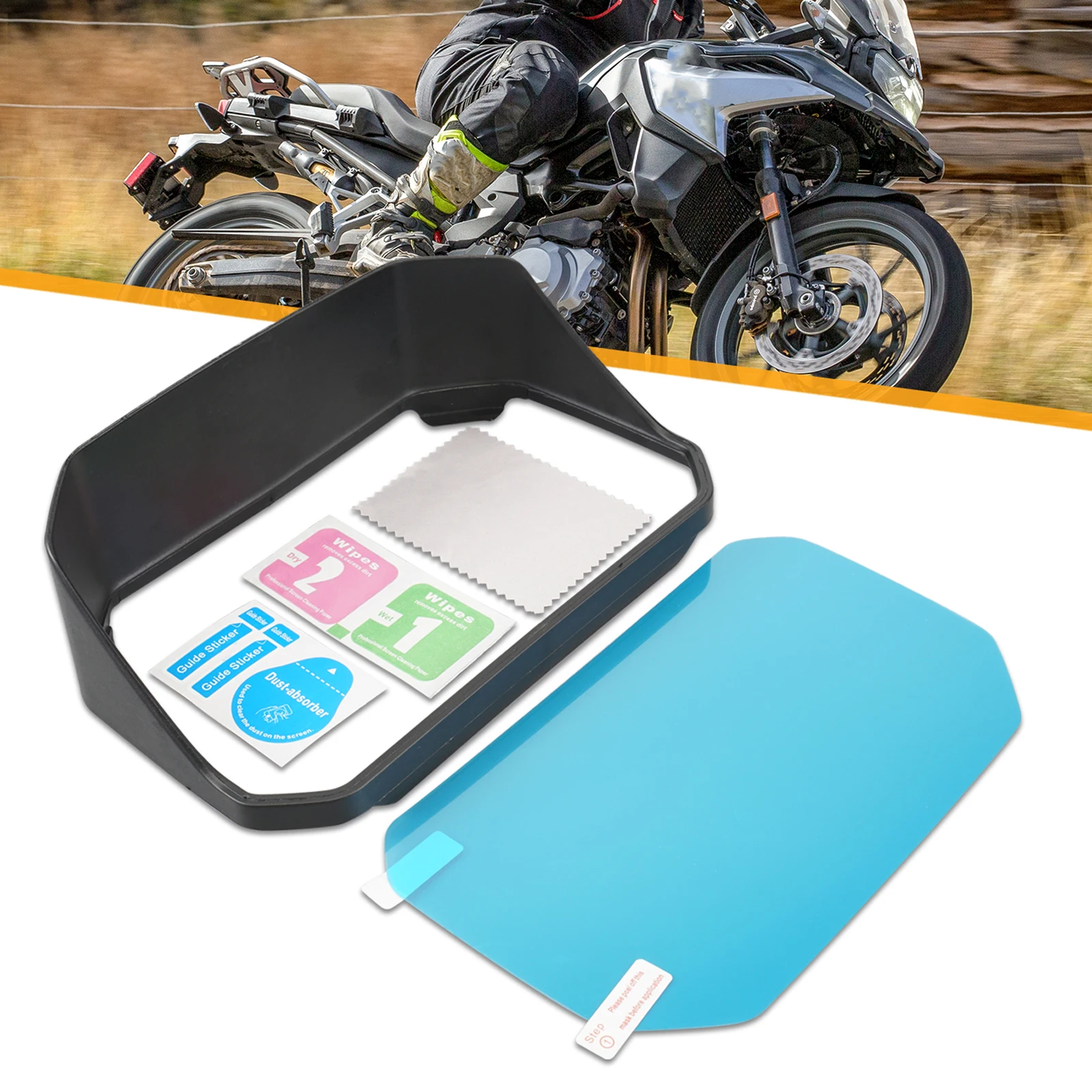 

For BMW R 1250 GS R 1250 GS Adventure R 1250 GS HP CNC Motorcycle Instrument Hat Dashboard Sun Visor Fits BMW F 750 GS 2018-2021
