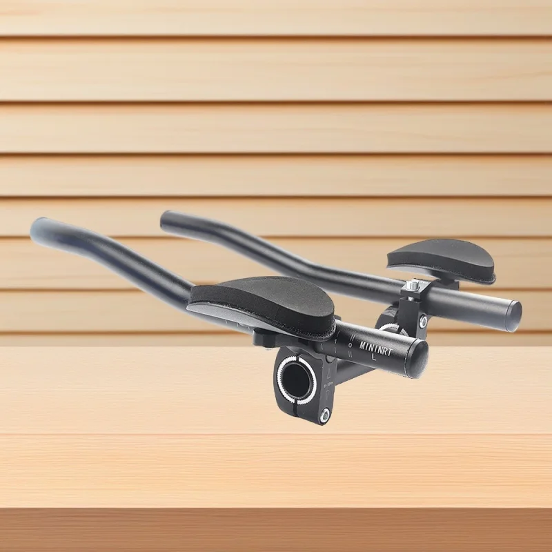 New aluminum alloy bicycle rest handlebar for mountain and road bikes, detachable split type with aluminum paddingTTHandle