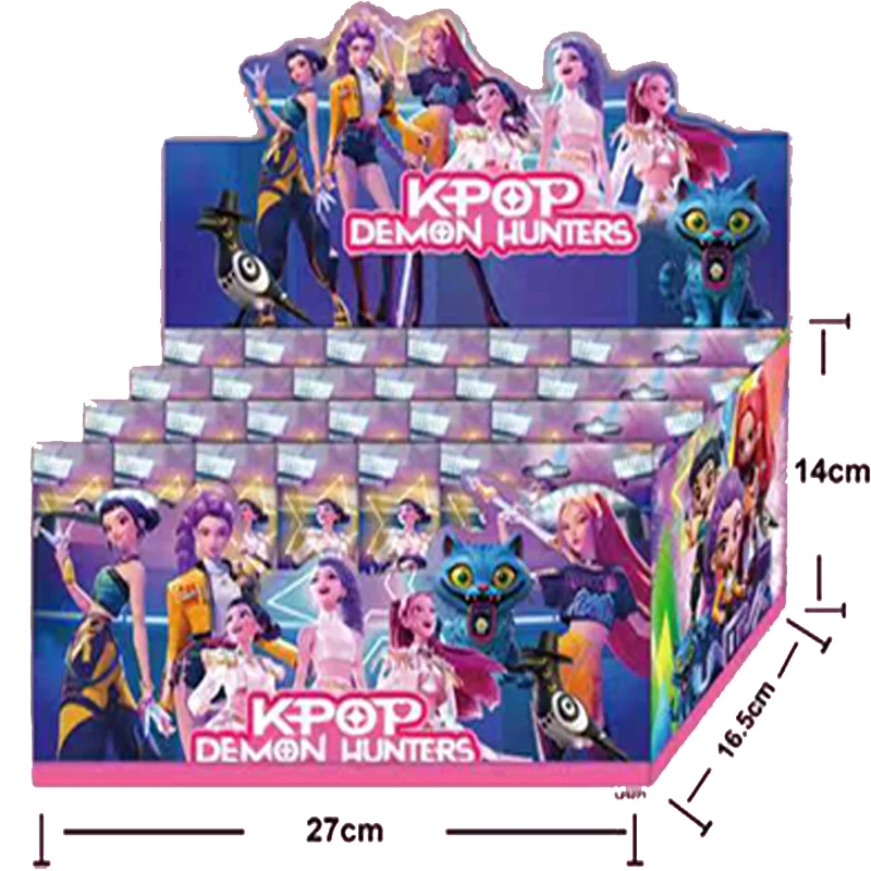 24-teiliges Kpop Devil Hunter Actionfiguren-Set Derpy Tiger Rumi Mira Zoey Sussy Dolls Sammlerstück Fan-Geschenke