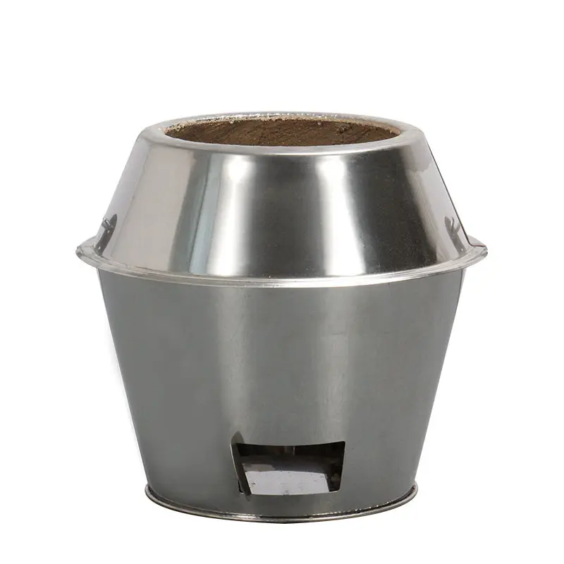 Thickened Carbon Steel Roast Duck Oven Liner, Universal 80/90cm & 1m Replacement Firebox for Charcoal Stoves