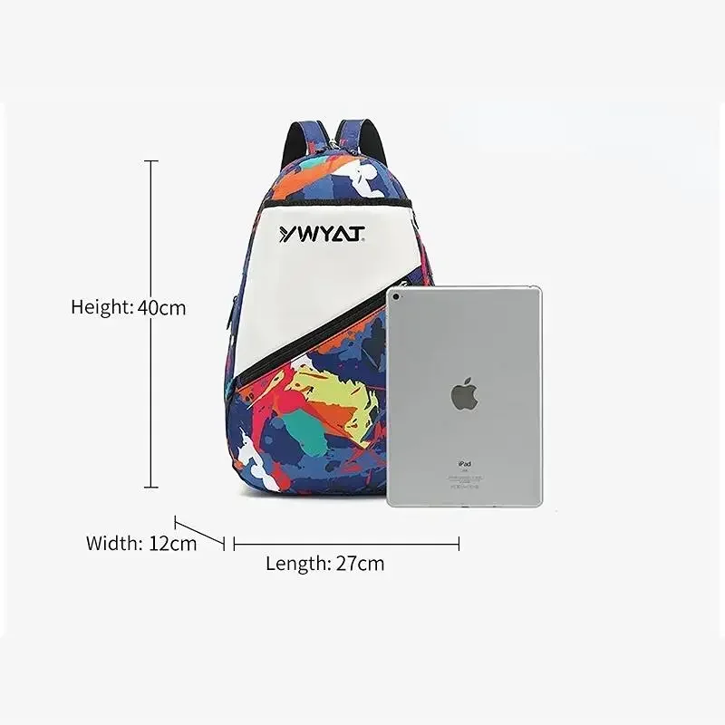 2022 Tennis bag YWYAT Badminton Bag for 2 Rackets Youth Travel Sports Shoulder Bags Men Women Children Tennis Racquet Backpack